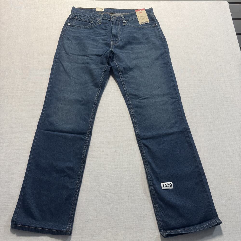 Levis 514  Regular Straight Denin  Jean men Sz 32by32 Blue Brand New